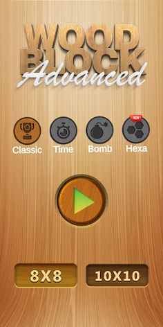 Wood Block advanced - Screenshot 1