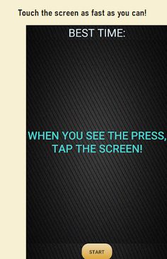 Reflex Test - Screenshot 1