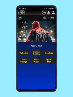 QUIZ DE SUPERHEROES - Screenshot 2
