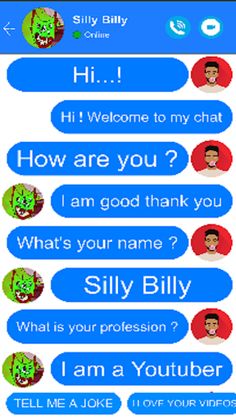 Silly Billy video call - Screenshot 2