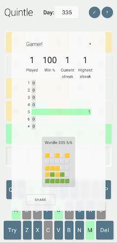 Quintle: Word of the Day - Screenshot 2
