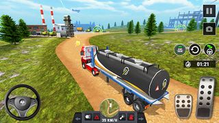 Oil Truck Games: Driving Games - Screenshot 1