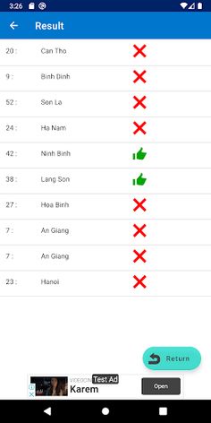 Vietnum Ministry Shape Quiz - Screenshot 2
