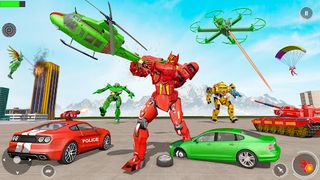 Police Tank Robot Transform 3d - Screenshot 3