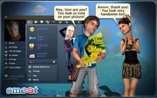 Smeet 3D Social Game Chat - Screenshot 1