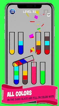 Water Colors Sorting Puzzle 3D - Screenshot 4