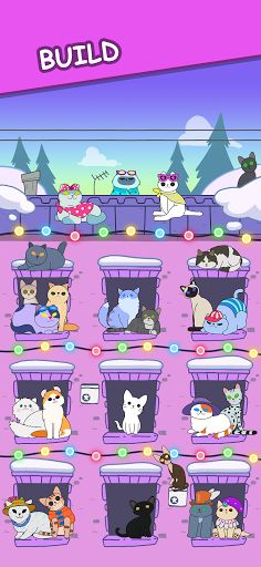 Cats Tower - Adorable Cat Game - Screenshot 2