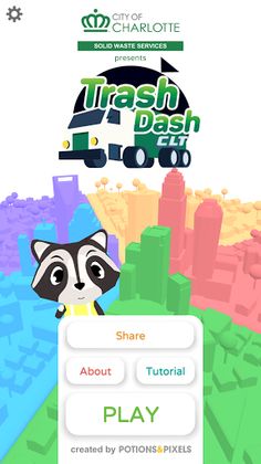 Trash Dash CLT - Screenshot 1