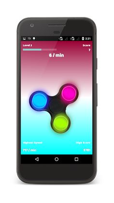 Fidget Spinner Game - Screenshot 1