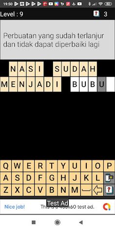 Tebak Peribahasa - Baper - Screenshot 1
