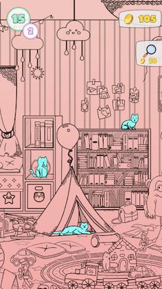 Find the Cats: Virtual Pet - Screenshot 2