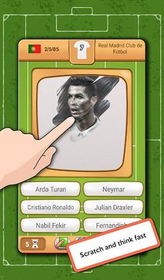 Scratch Football Player Quiz - Screenshot 2