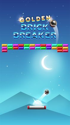 Golden Brick Breaker: Breakout - Screenshot 1