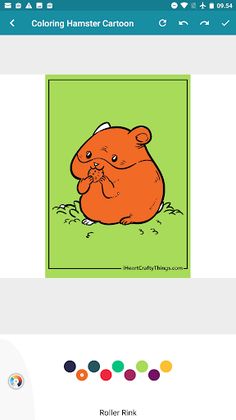 Little Hamster Coloring Pages - Screenshot 4