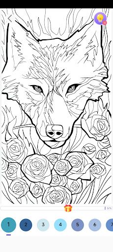 Animal Paint : Color by Number - Screenshot 3