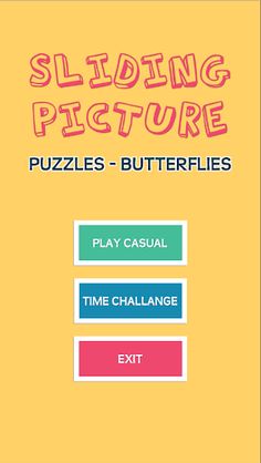 Sliding Picture Puzzles Butter - Screenshot 1
