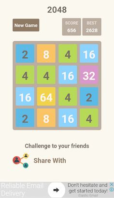 2048 logically puzzle - Screenshot 2