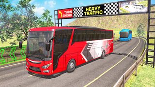 Coach Bus Simulator Bus Racing - Screenshot 1