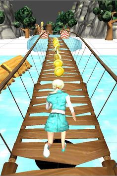 Ice Princess : Snow Run 3D - Screenshot 1