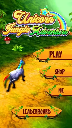 Unicorn Jungle Adventure - Screenshot 1