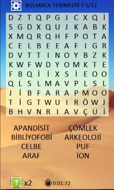 Kelime Bulmaca Oyunu : Gizli B - Screenshot 2