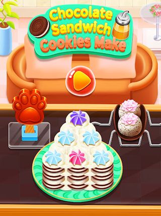 Chocolate Sandwich Cookies Mak - Screenshot 2