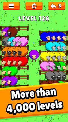 Sheep Sorting Puzzle - Screenshot 3