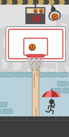 Umbrella Dunk - Screenshot 1