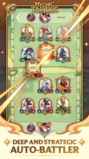 Mythic Tactics: Auto Battler - Screenshot 2