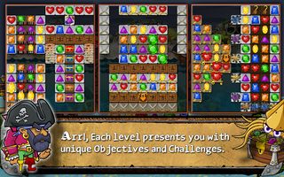 Pirate Drops 2 - Match three p - Screenshot 2