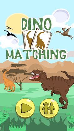 Dino Matching and Quiz Games - Screenshot 1