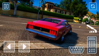 Car Ford Mustang Racing Game - Screenshot 2