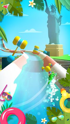Waterpark: Slide Race - Screenshot 2