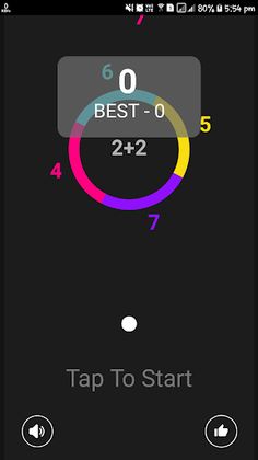 Math Up Game - Screenshot 1