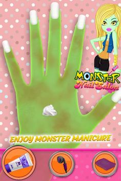 Monster Nail Salon Manicure - Screenshot 3