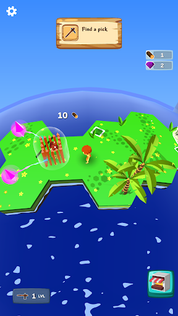 Magic Tiny Planet: Stone World - Screenshot 2
