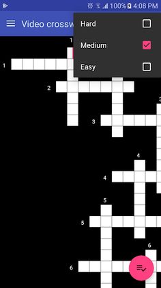 Video Crossword - Screenshot 4