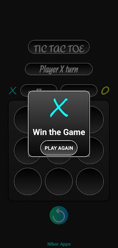 Black Tic Tac Toe - Screenshot 2