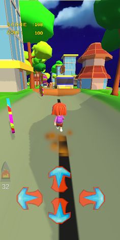 Dora Fun Runner Animal - Screenshot 3