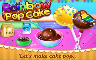 Rainbow Cake Pop Maker - Screenshot 1
