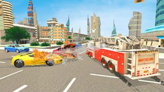 Flying Fire Truck Transform - Screenshot 3