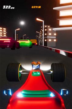 Traffic F1 Night Race - Screenshot 4