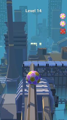 Cyber Rolling: Ball balance - Screenshot 4