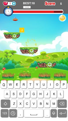 Typing ABCD : Type Race - Screenshot 2