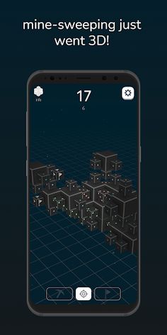 minar: 3D mine sweeper - Screenshot 1