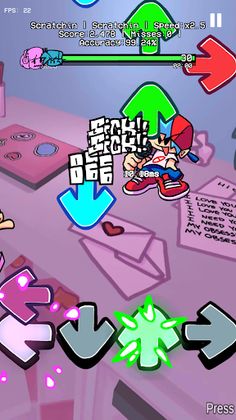 FNF Scratching Melodii Mod - Screenshot 2