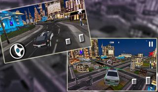 Sports Police Flying Car - Screenshot 3