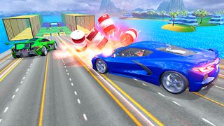 Stunt car driving: mega ramp - Screenshot 3