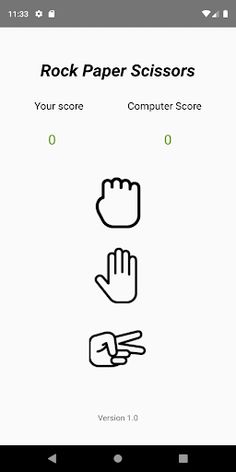 Rock Paper Scissors - Screenshot 1