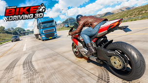 Real Traffic Bike Driving Game - Screenshot 3